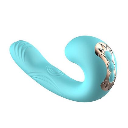 Vibrador De Ponto G E Clitóris Com Estimulador - Low 3