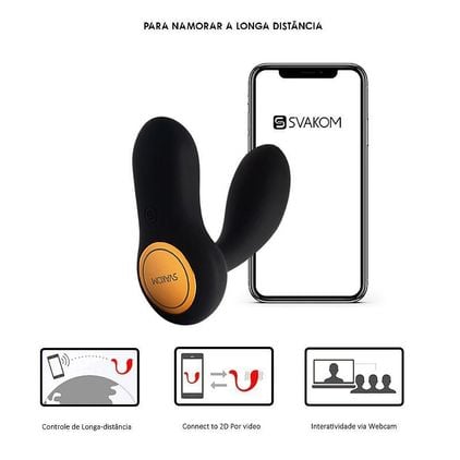 Vibrador Unissex Vick Neo Svakom 