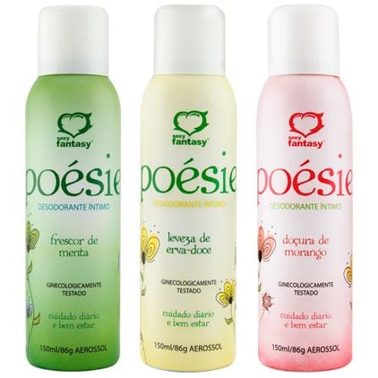 Poésie Desodorante íntimo Aromático 86g Sexy Fantasy 