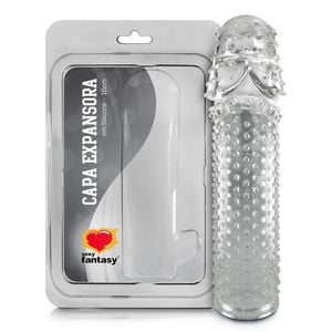 Capa Peniana 16cm Em Silicone Sexy Fantasy