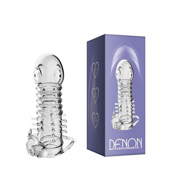 Capa Peniana Com Estimulador Vibratório Sexy Import