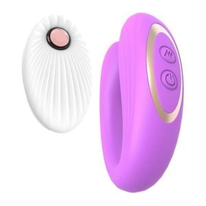 Vibrador De Casal Com 7 Modos De Vibração E Controle Remoto