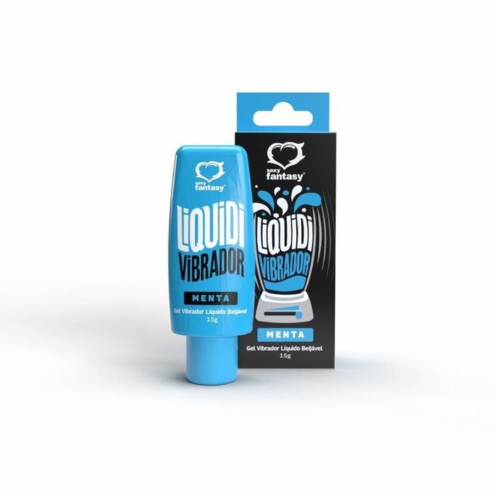 Liquidi Vibrador  Gel Vibrador Líquido Beijável 15g