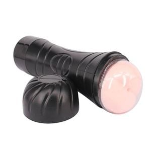 Masturbador Lanterna ânus Com Vibrador Em Cyberskin Sexy Import