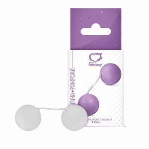 Colar Tailandês 2 Bolas Tamanho M Sexy Fantasy