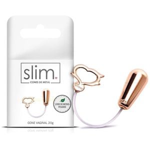 Cone Para Pompoarismo Em Metal 20g Sexy Fantasy