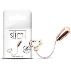 Cone Para Pompoarismo Em Metal 45g Sexy Fantasy 