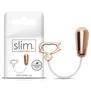 Cone Para Pompoarismo Em Metal 70g Sexy Fantasy 