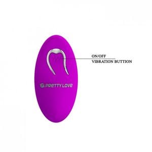 Bolas De Pompoar Com 12 Modos De Vibração E Controle Wireless  Pretty Love Willie Sexy Import