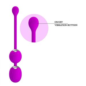Bolas De Pompoar Com 12 Modos De Vibração E Controle Wireless  Pretty Love Willie Sexy Import