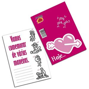 Cartão Hoje 05 Unidades Sexy Fantasy