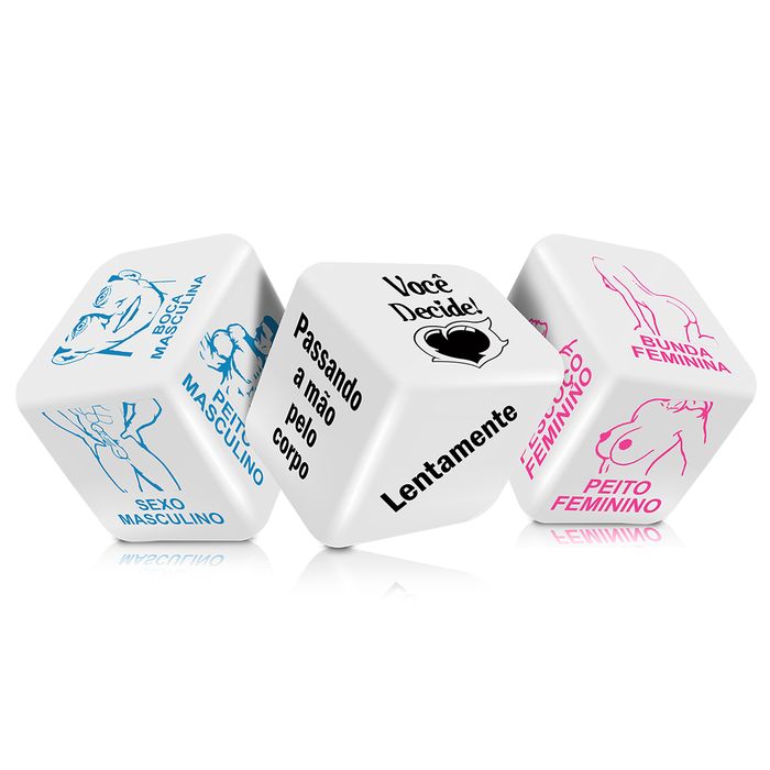 Dados Toque Do Cupido Sexy Fantasy