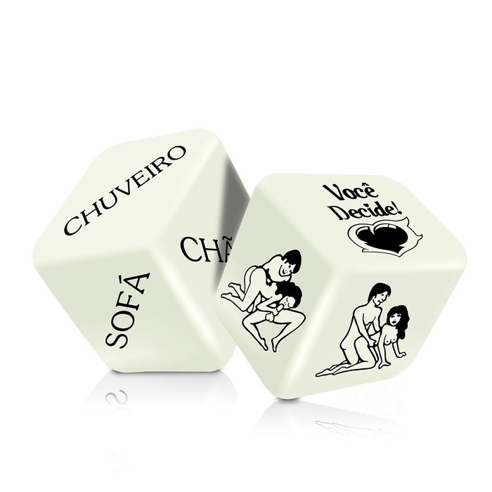 Dados Jogo Do Prazer Hot Brilha No Escuro Sexy Fantasy