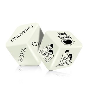 Dados Jogo Do Prazer Hot Brilha No Escuro Sexy Fantasy