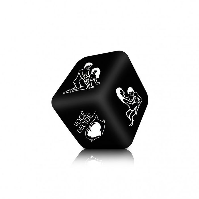 Dado Hétero Preto Sexy Fantasy 