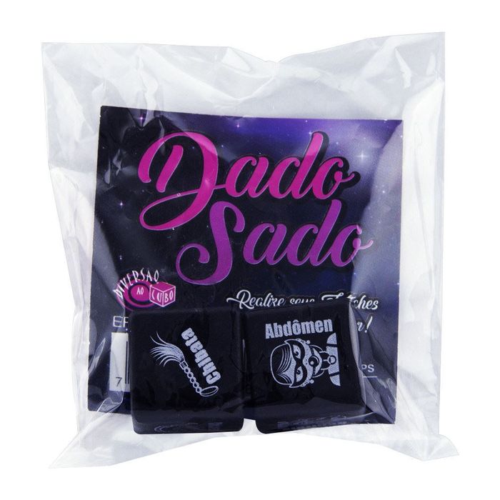 Dado Sado No Saquinho Diversão Ao Cubo