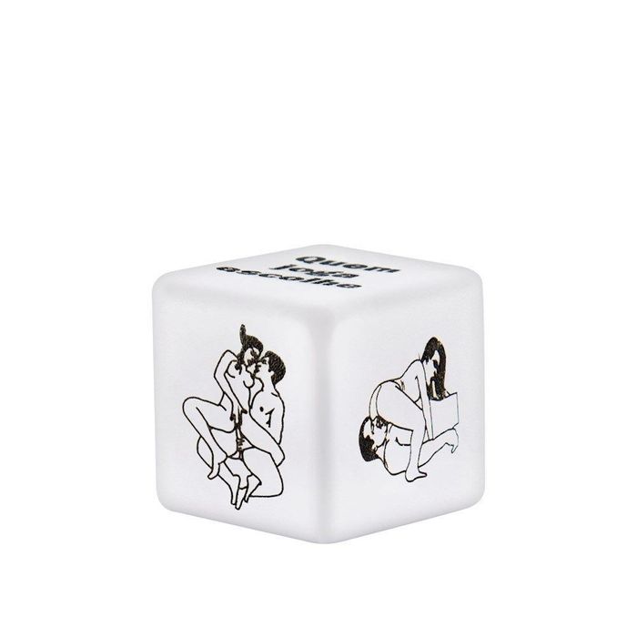 Dado Do Prazer Fluorescente Hétero Simples Diversão Ao Cubo