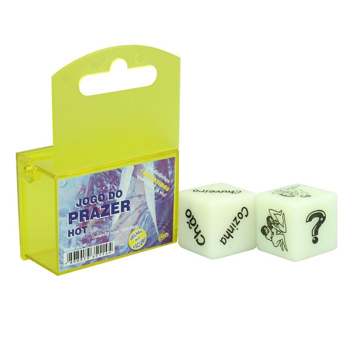 Dados Do Prazer Fluorescente Hétero Duplo Diversão