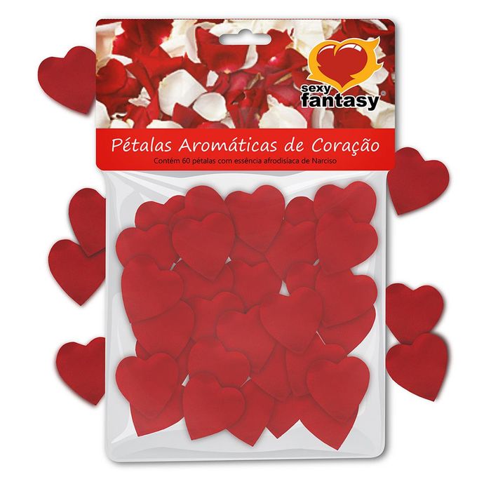 Pétalas Perfumadas 60 Unidades Sexy Fantasy 