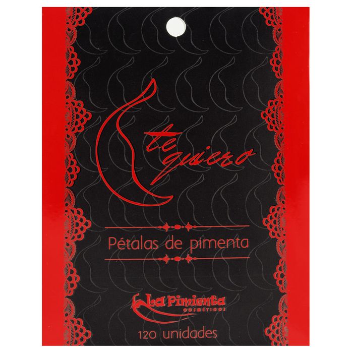 Pétalas Aromáticas Formato Pimenta Rosa 120 Unidades La Pimienta