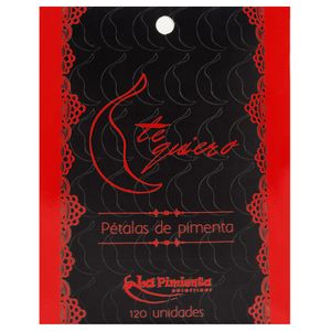 Pétalas Aromáticas Formato Pimenta Vermelho 120 Unidades La Pimienta
