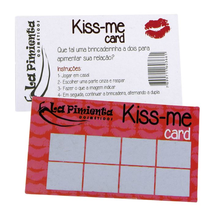 Raspadinha Kiss Me 05 Unidades La Pimienta