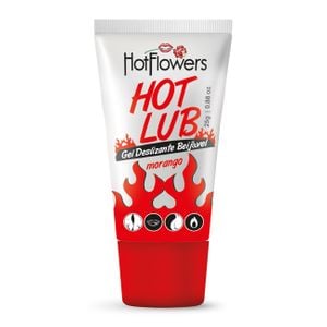 Hot Lub Gel Deslizante Beijável 25g Hot Flowers