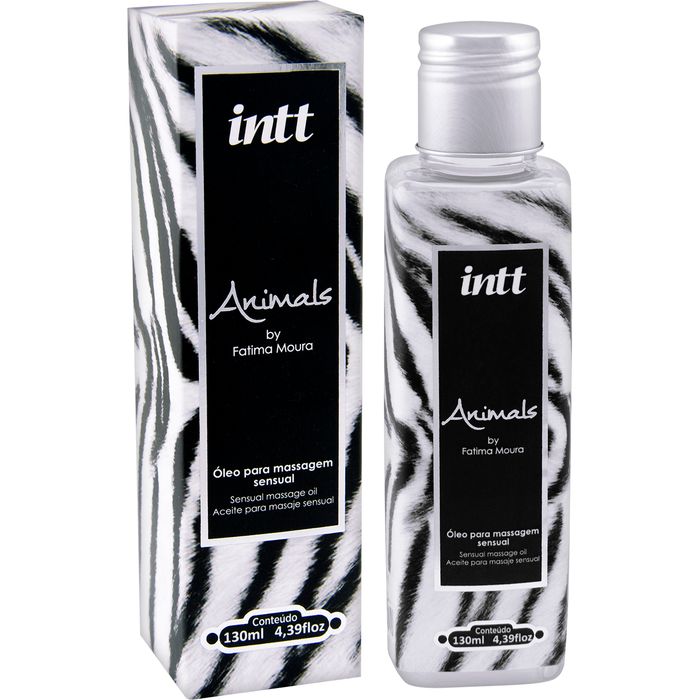 Animals óleo Para Massagem 130ml Intt