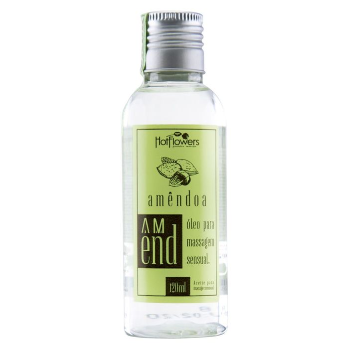Amend óleo Mineral Para Massagem 120ml Hot Flowers