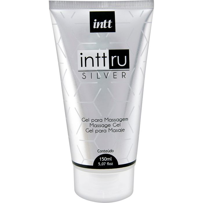 Intt Ru Silver Gel Para Massagem 150 Ml Intt