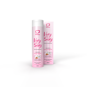 óleo Corporal Very Sexy Leite De Algodão 100ml  