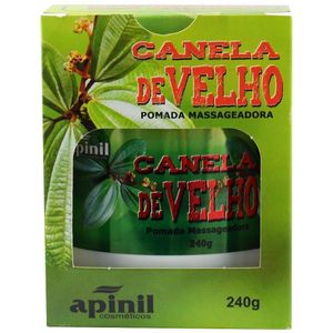 Pomada Massageadora Canela De Velho 240g Apinil 