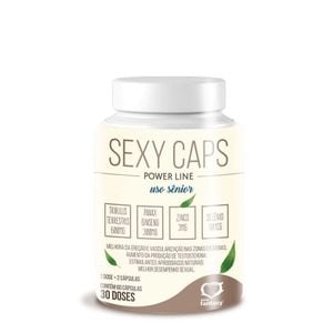 Sexy Caps Sênior 60 Capsulas Sexy Fantasy