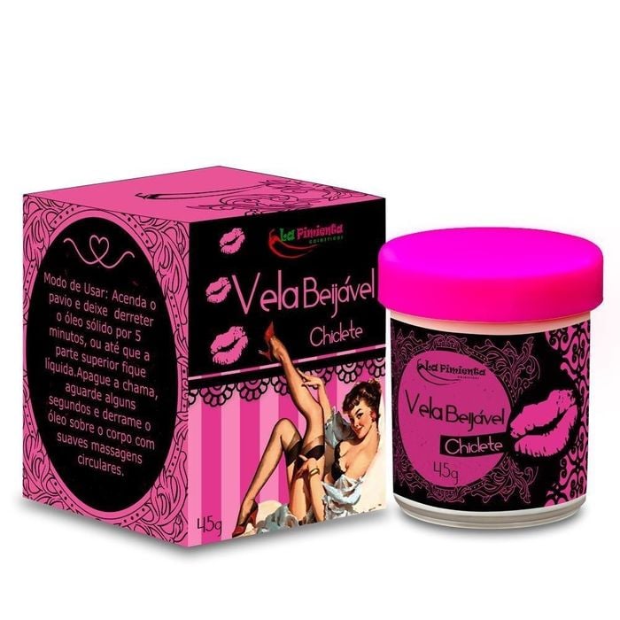 Vela Beijável Aromática 45g La Pimienta