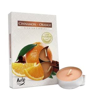 Vela Aromatizada Tropical 6 Unidades Feitiços 