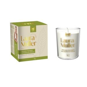 Vela De Massagem Verbena Laura Muller Intt