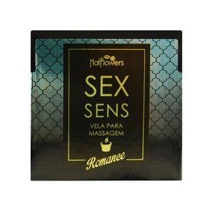 Velas Aromáticas Afrodisíacas 20g Sex Sens Hot Flowers 