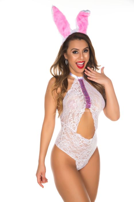 Fantasia Coelha Charmosa Pimenta Sexy