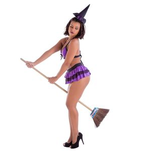 Kit Fantasia Bruxa Amareto