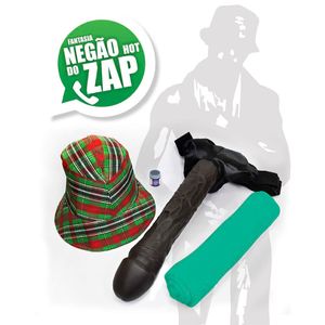 Fantasia Negão Do Zap Hot Flowers 