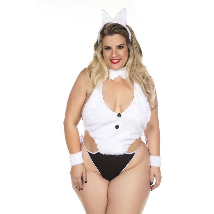 Fantasia Coelha Luxo Plus Size Pimenta Sexy 