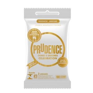 Preservativo C S Celebration Com 3 Unidades Prudence 