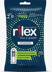 Preservativo Texturizado Com 3 Unidades Rilex