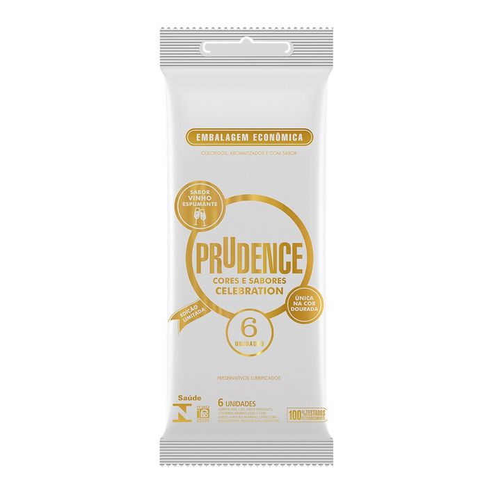 Preservativo C S Celebration Com 6 Unidades Prudence 