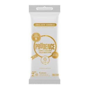 Preservativo C S Celebration Com 6 Unidades Prudence 