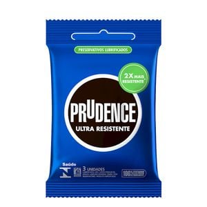 Preservativo Ultra Resistente Com 3 Unidades Prudence 
