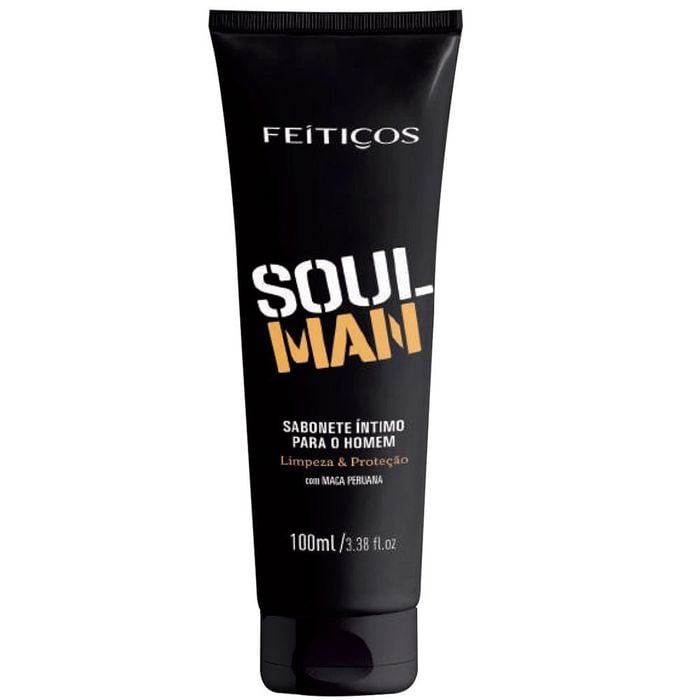 Sabonete íntimo Masculino Soul Man 100 Ml Feitiços 
