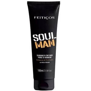 Sabonete íntimo Masculino Soul Man 100 Ml Feitiços 