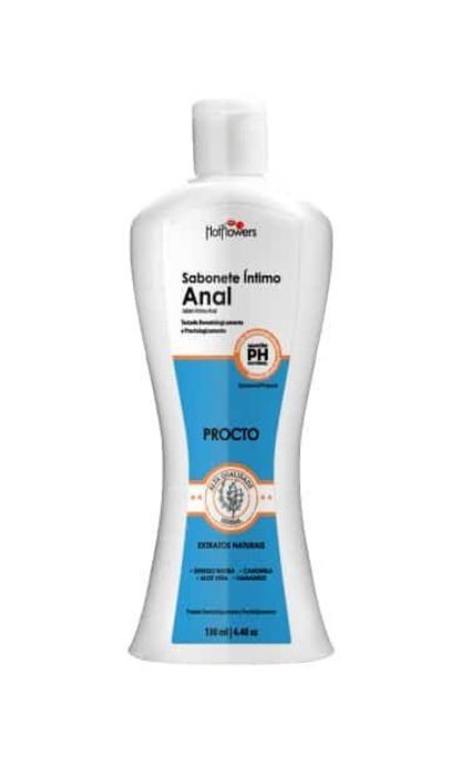 Sabonete Higiene Anal 130ml Hot Flowers 