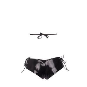 Conjunto Short E Top Vinil Black Submission Sexy Fantasy